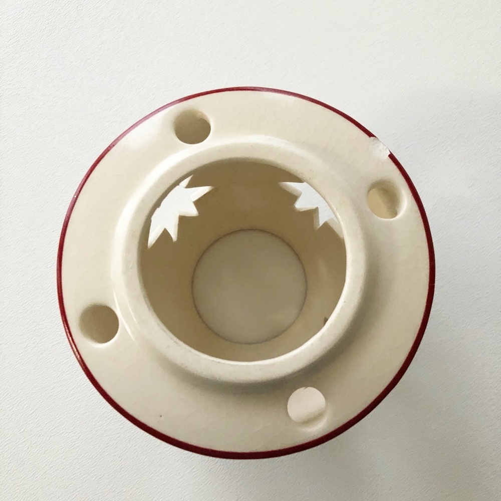 Jim Shore Heartwood Creek Santa Tea Light Lamp - Picture 8 of 12